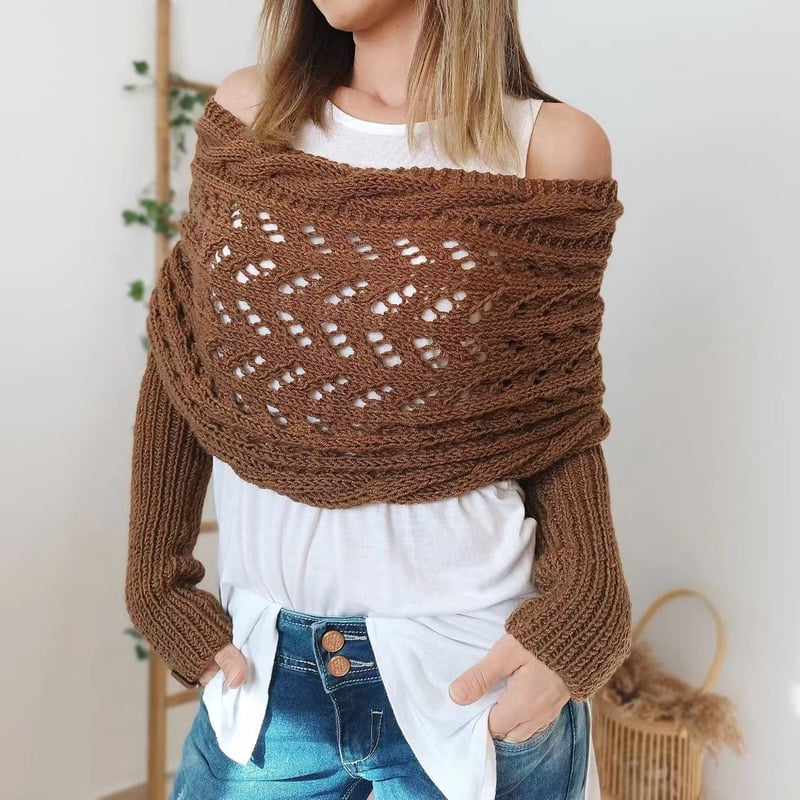 EB | Bequemer Strickschal