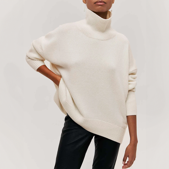 EB | Warmer Strickrollkragenpullover für Wintertage