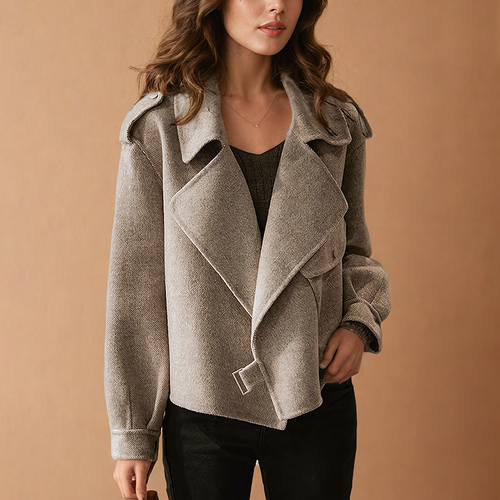 EB | Moderne Strukturierte Jacke für Frauen