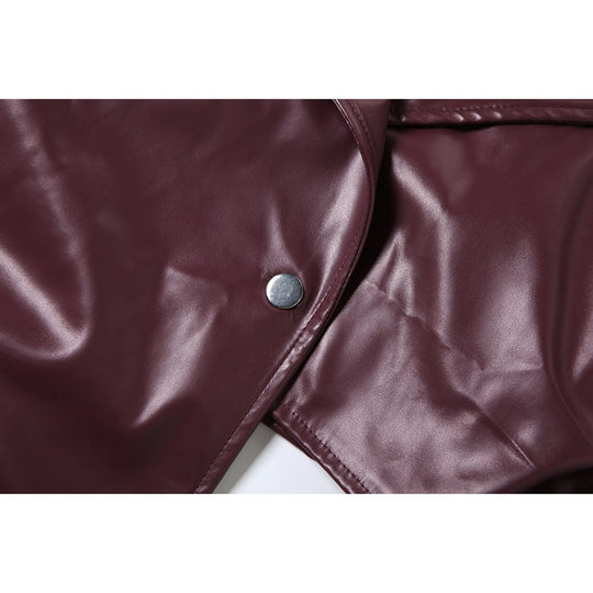 EB | Kunstleder Cropped Jack für Damen