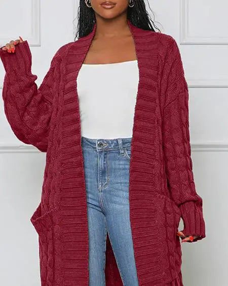 EB | Moderne und Bequeme Allgemeine Strickjacke