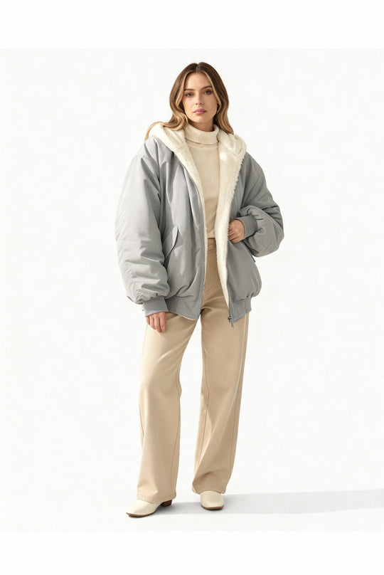 EB | Bequeme Oversized Winterjacke