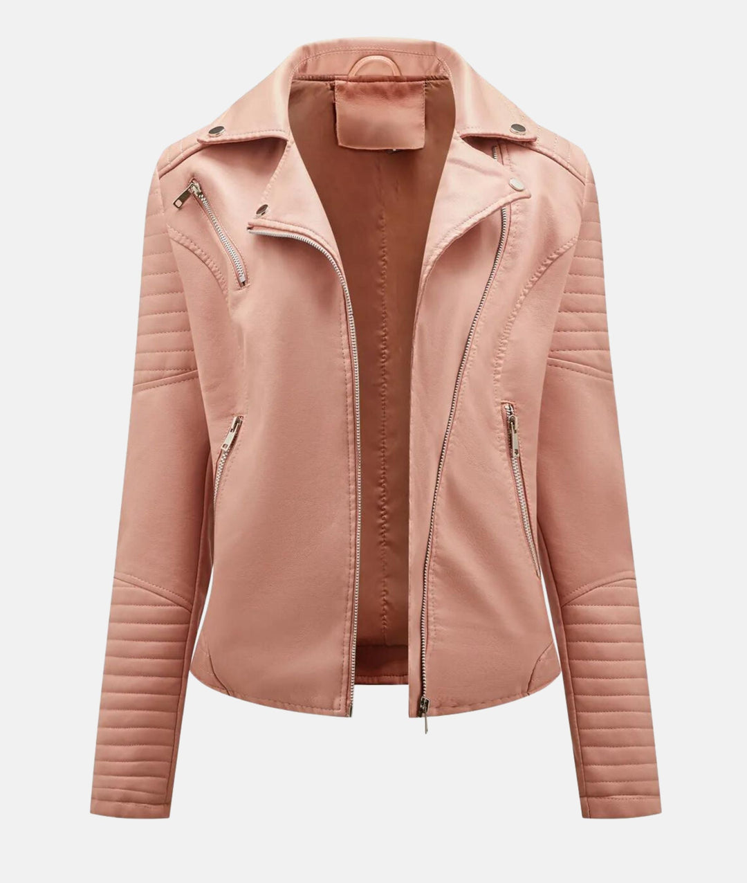 EB | Damen Bikerjacke aus Kunstleder