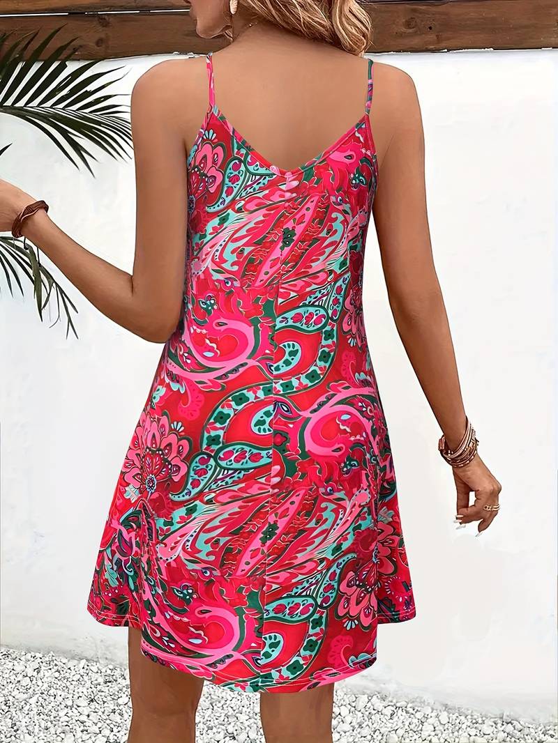 EB – Ärmelloses Cami-Kleid Im Urlaubsstil