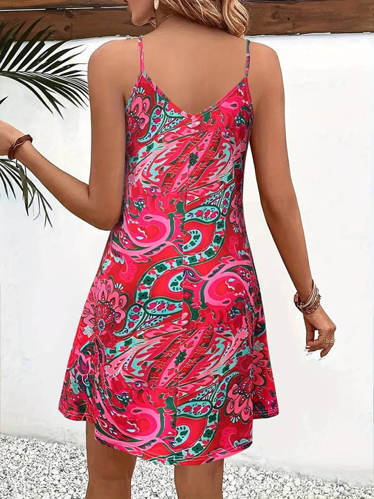 EB – Ärmelloses Cami-Kleid Im Urlaubsstil