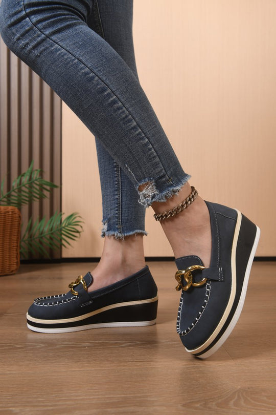 Orthopädische Slipper mit dicker Sohle und Ketten EB EB