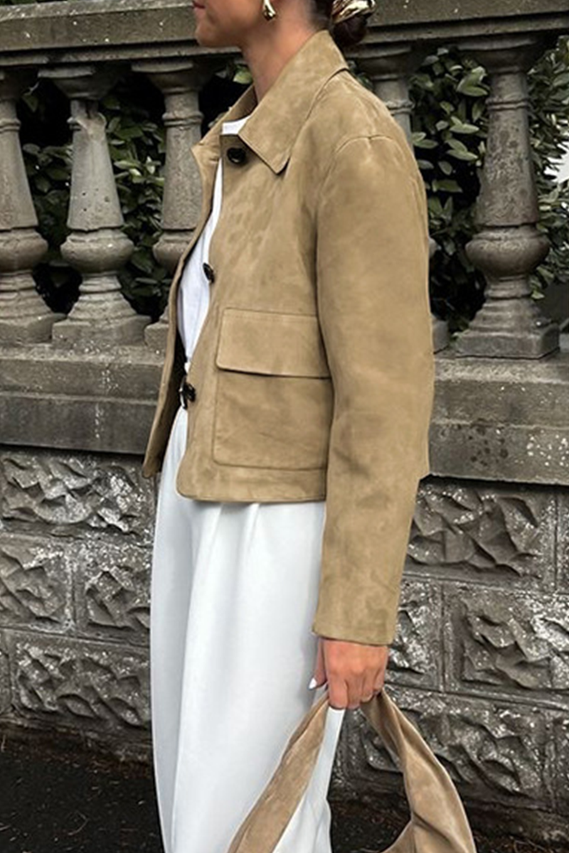 EB | Freizeitjacke mit Durchgeknöpftem Hemdkragen