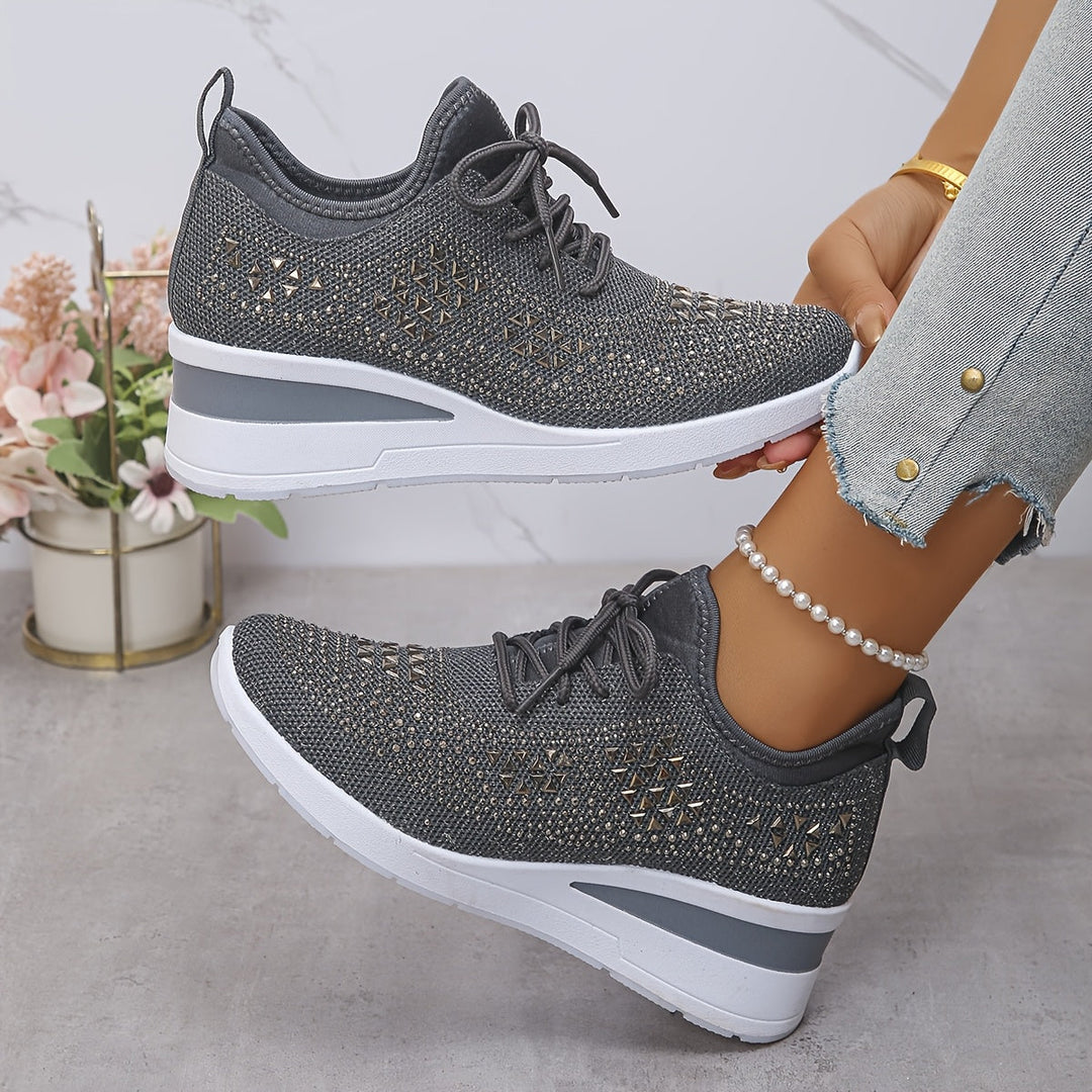 Elegante Sneakers mit Strasssteinen EB EB