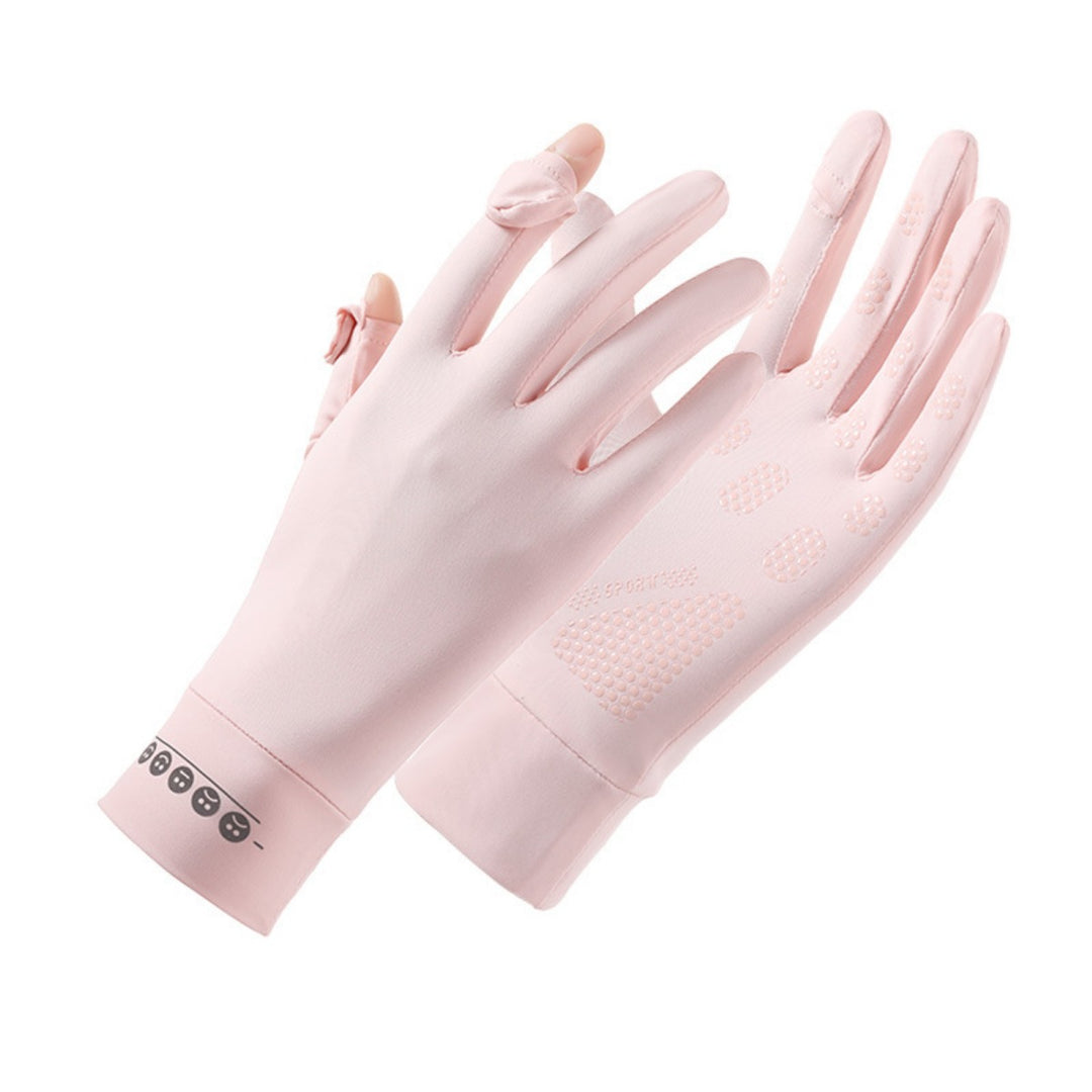 EB | Sonnenschirm Eis Seide Handschuhe