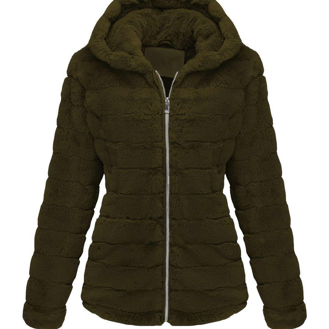 EB | Eleganter Teddy-Mantel In Einfarbig