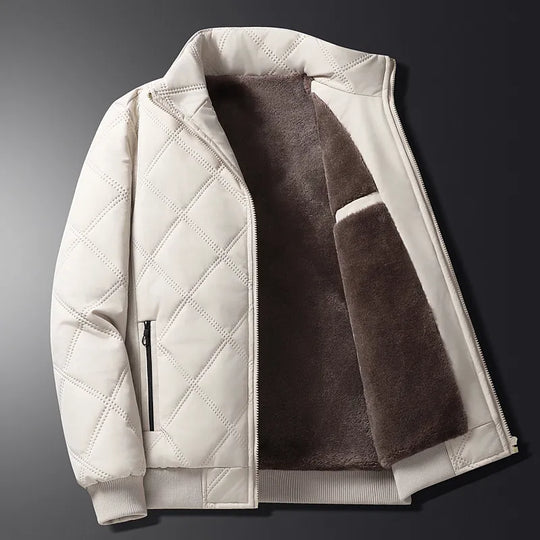 EB | Herrenmantel Aus Fleece für Herbst und Winter