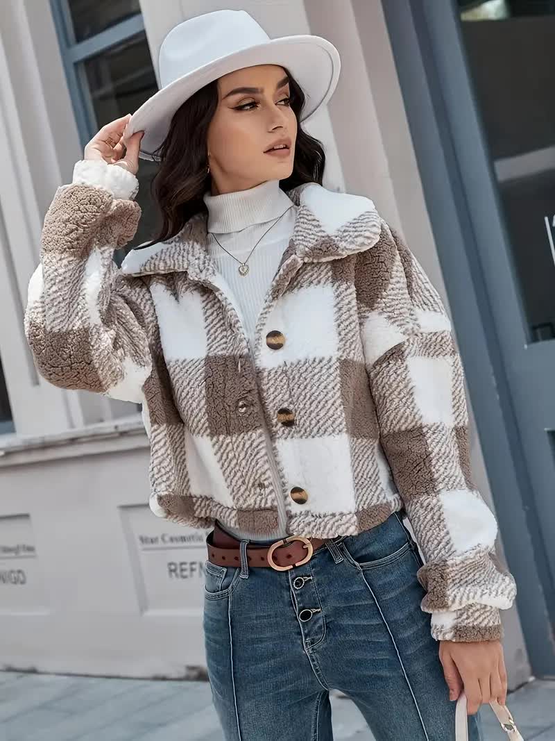 EB | Leichte Karierte Sommerjacke