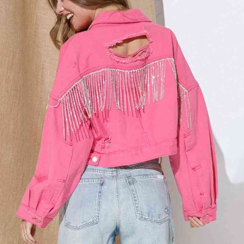EB | Zeitgenössische Denim Jacke mit Kragen