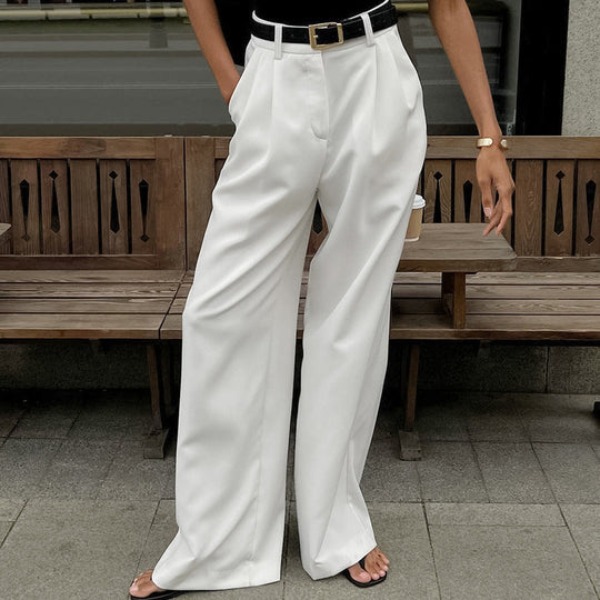 EB | Hochgeschnittene Hose mit Weitem Bein