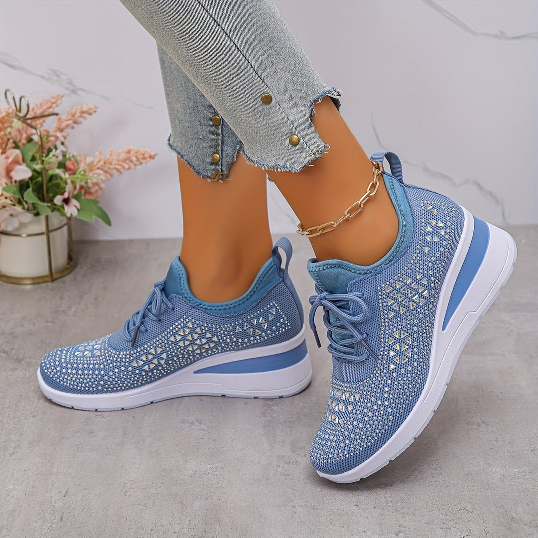 Elegante Sneakers mit Strasssteinen EB EB
