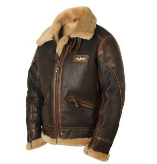 EB | Herren Vintage Lederjacke