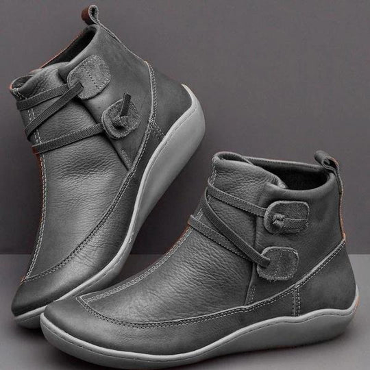 EB | und Warme Damenstiefel Aus Leder