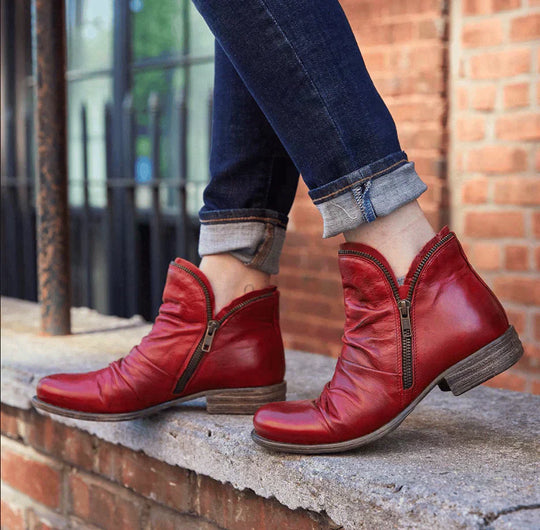 EB | Damen Reißverschluss Stiefeletten