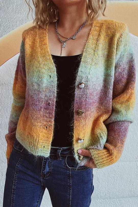 EB | Candy-Farbe Sweaterjacke