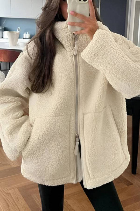 EB | Full-Zip Teddy-Jacke