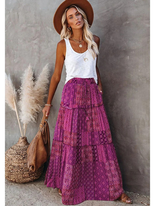 EB | Vintage Bohemian Maxirock