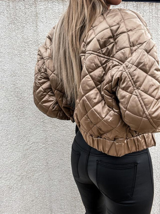 EB | Gepolsterte Damen Bomberjacke mit Taschen