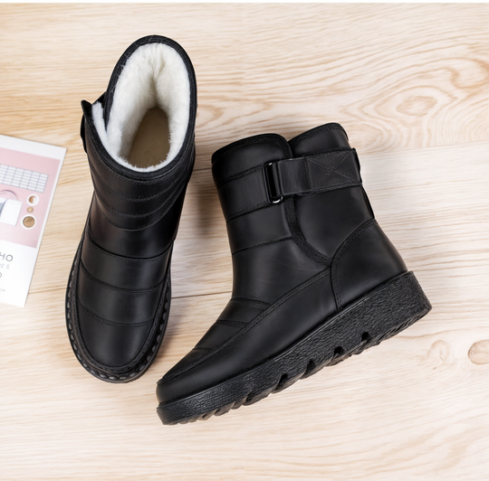 Wasserdichte rutschfeste Schneestiefel für Damen EB