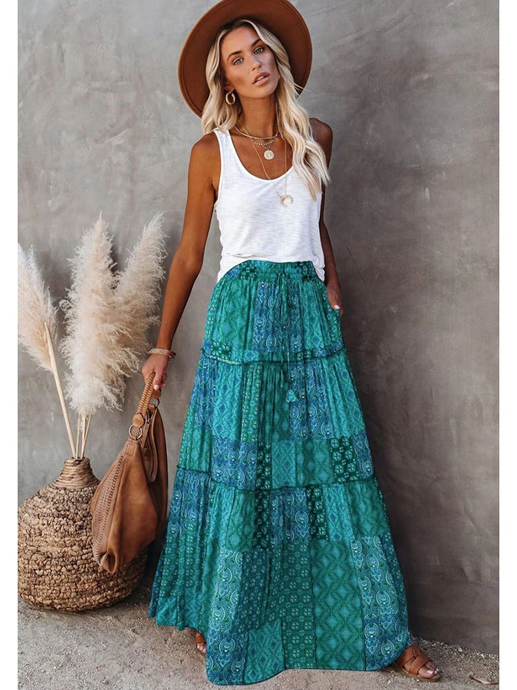 EB | Vintage Bohemian Maxirock