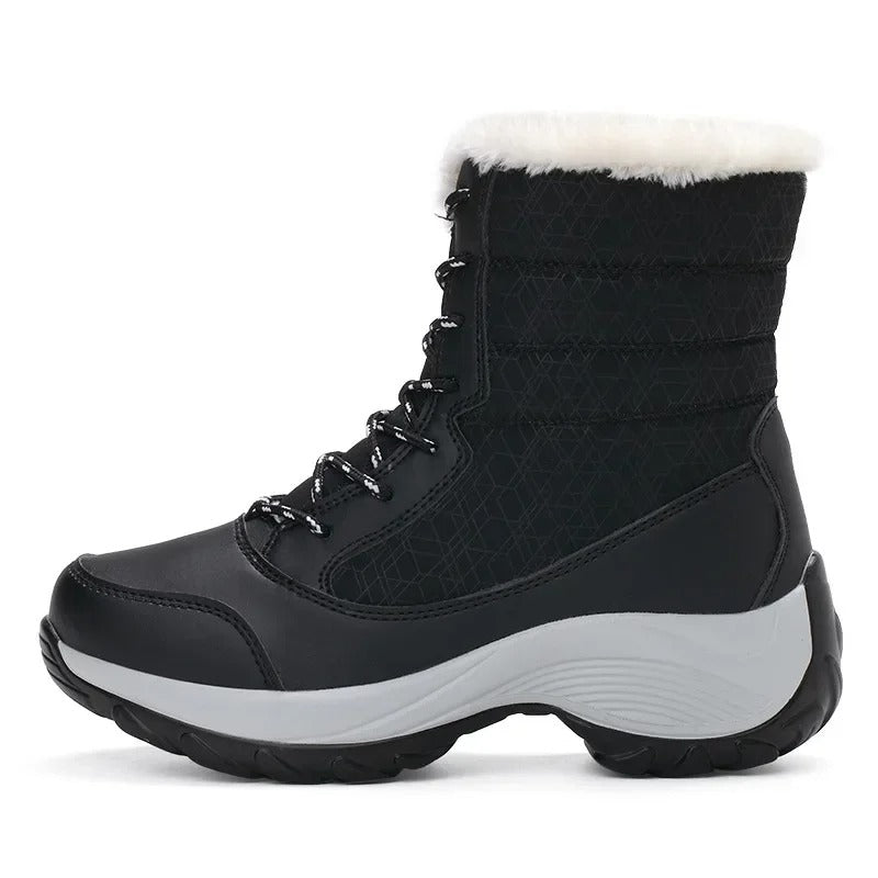 Frauen Plattform Outdoor Schneestiefel EB