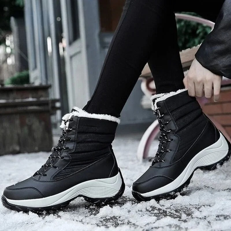 Frauen Plattform Outdoor Schneestiefel EB