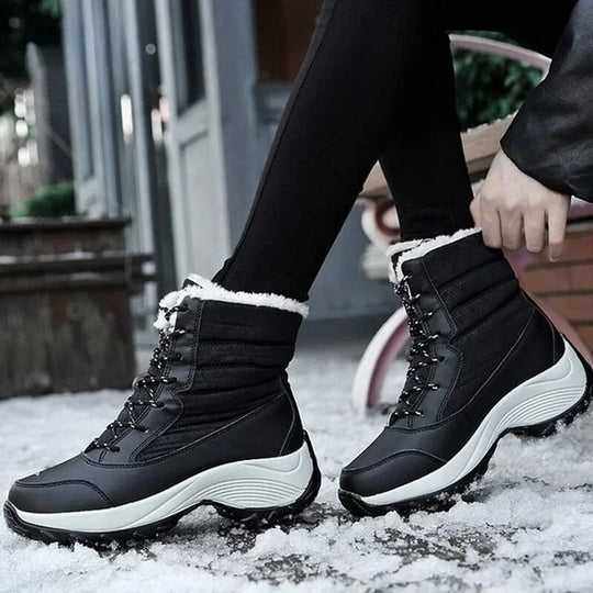 Frauen Plattform Outdoor Schneestiefel EB