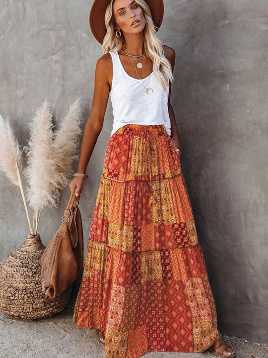 EB | Vintage Bohemian Maxirock