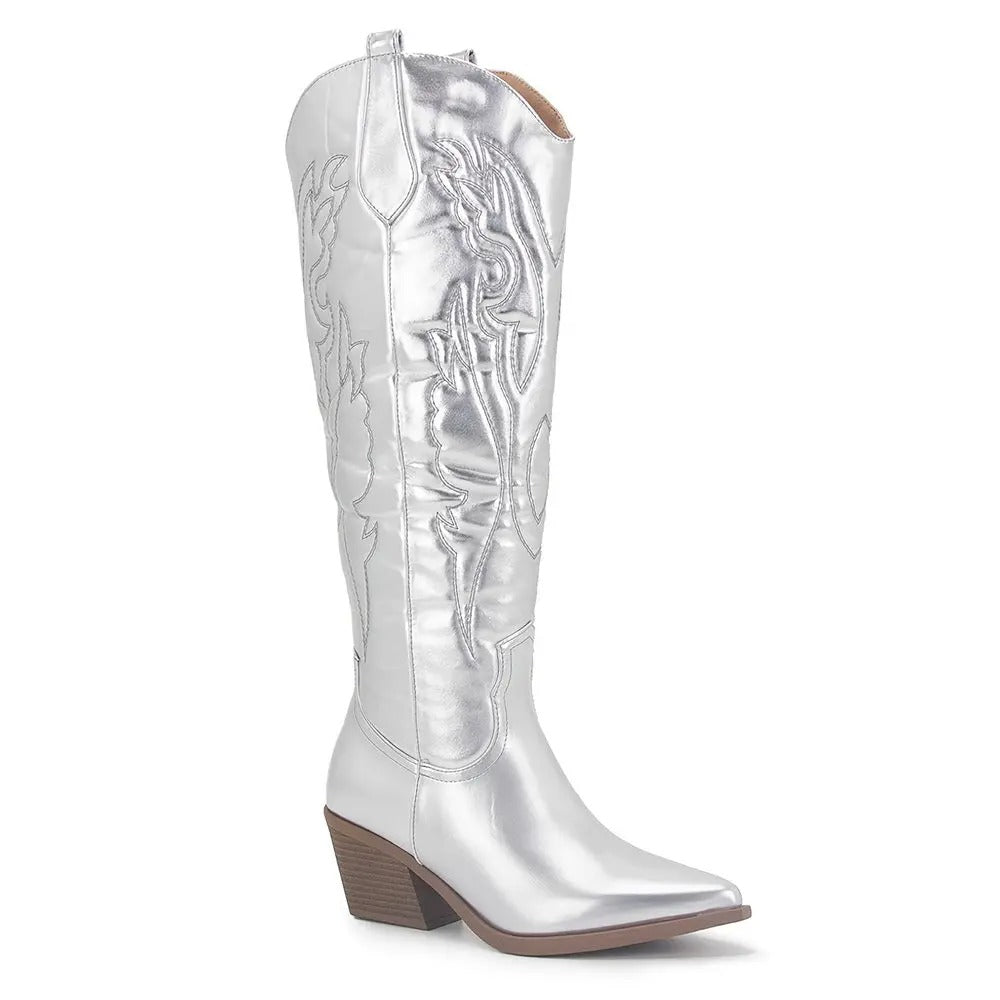 EB | Robuste Cowboystiefel Bis Zum Knie