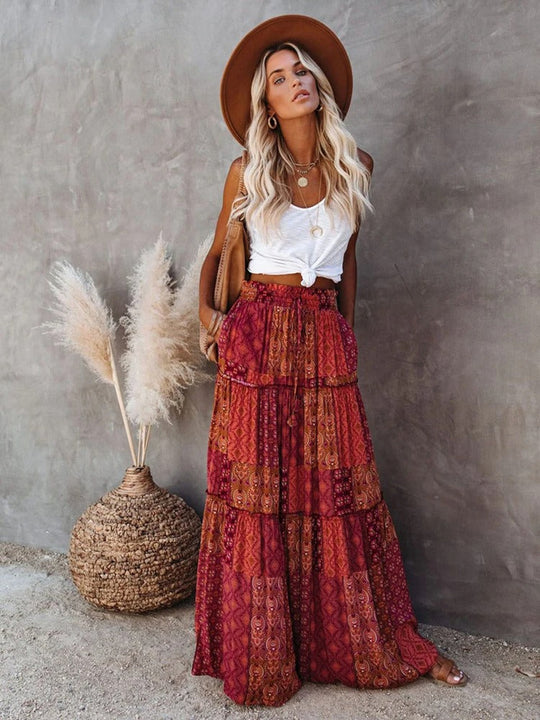 EB | Vintage Bohemian Maxirock