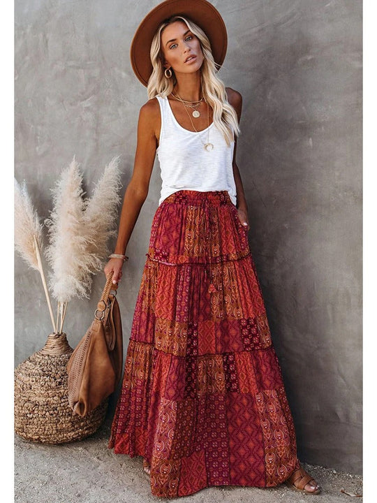 EB | Vintage Bohemian Maxirock