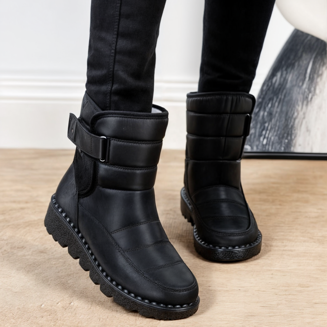 Wasserdichte rutschfeste Schneestiefel für Damen EB