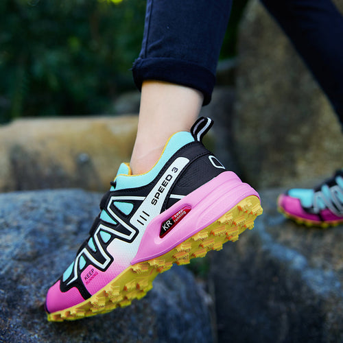 EB | Speed 3 Leichte Wanderschuhe für Damen, Rutschfest und Bequem