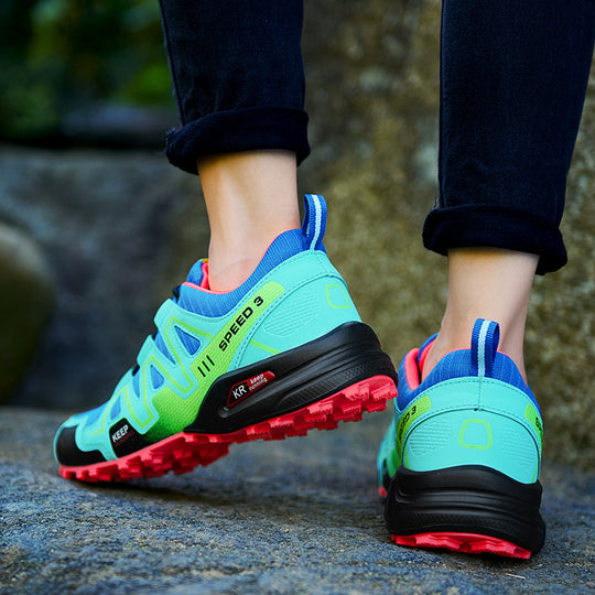 EB | Speed 3 Leichte Wanderschuhe für Damen, Rutschfest und Bequem
