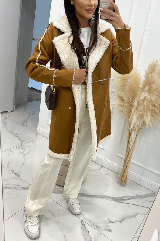 EB | Lammwolle Patchwork Freizeitjacke
