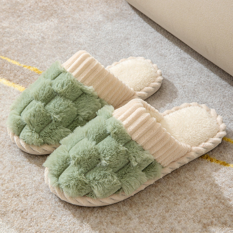 EB | Bequeme Damen Hausschuhe mit Pelzfutter