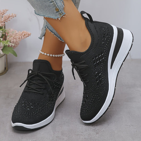Elegante Sneakers mit Strasssteinen EB EB