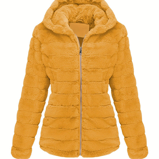 EB | Eleganter Teddy-Mantel In Einfarbig