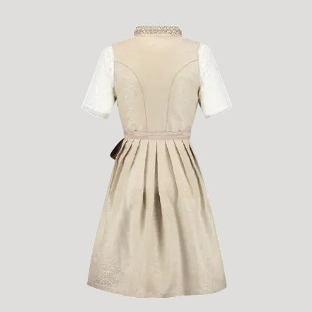 EB | Traditionelles Deutsches Dirndlkleid mit Schnürmieder und Spitzenbluse