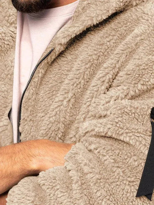 EB | Doppel-Seitige Kapuzen Herren Winterjacke