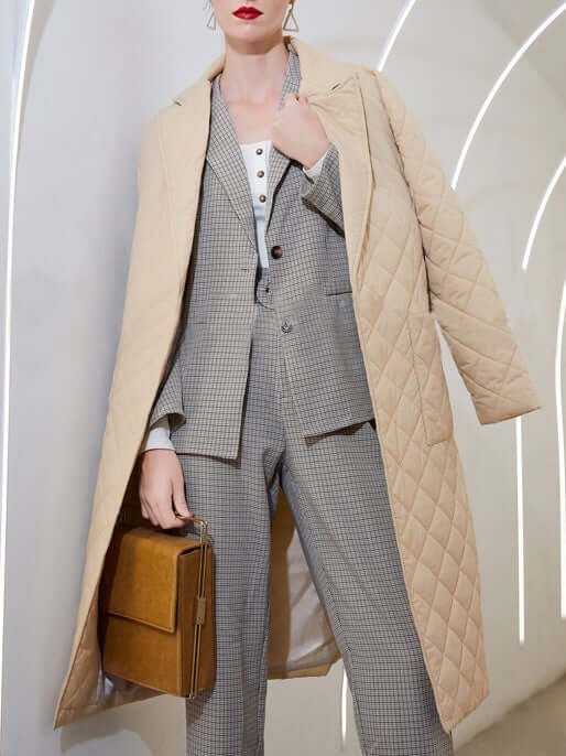 EB | Kariert Winterjacke