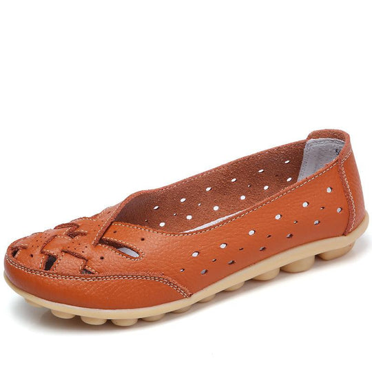 Blaue KomfortPantolette EB