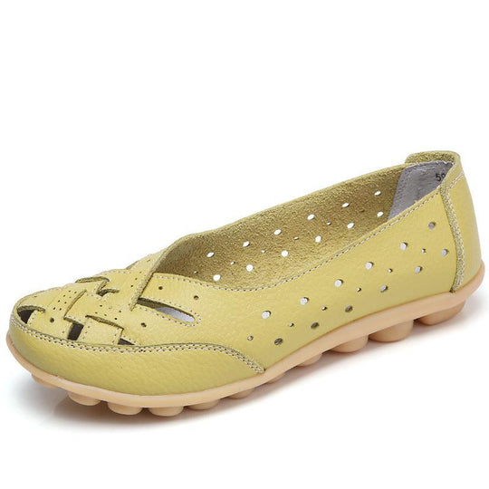 Blaue KomfortPantolette EB