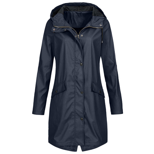EB | Lange Regenjacke - Winddichte