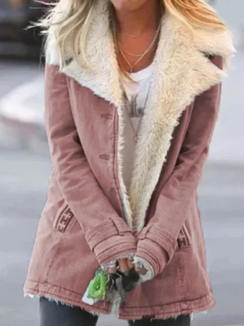 EB | Eleganter und Flauschiger Wintermantel