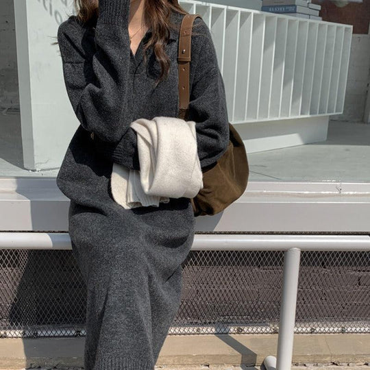 EB | Sweatkleid mit Bequemem Schnitt